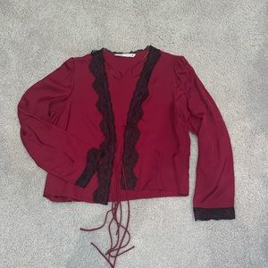 Zara Satin Blouse
